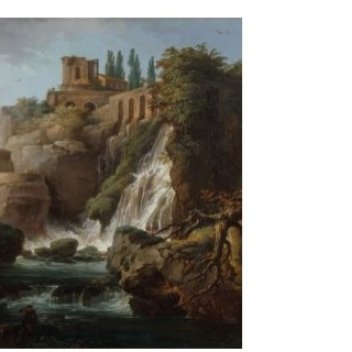 Tivoli, variations sur un paysage du XVIIIème siècle (c) Musée Cognacq-Jay / Paris Musées