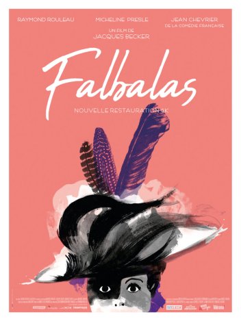 Affiche Falbalas Festival cinéma en plein air Palais Galliera