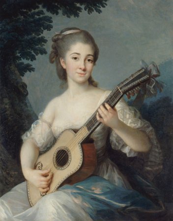 Elisabeth Vigée-Lebrun, Portrait de Marie-Louise-Adélaïde-Jacquette de Robien, vicomtesse de Mirabeau, 1774