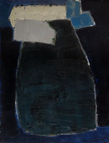 Nicolas de Staël, Grande composition bleue, 1950-1951