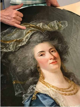 Le Portrait présumé de Philiberte-Orléans Perrin de Cypierre, comtesse de Maussion